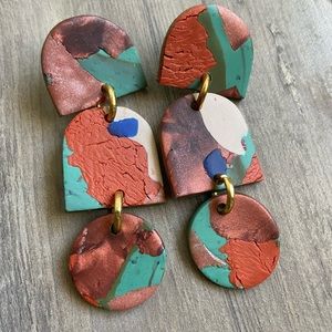 Handmade Clay Earrings
